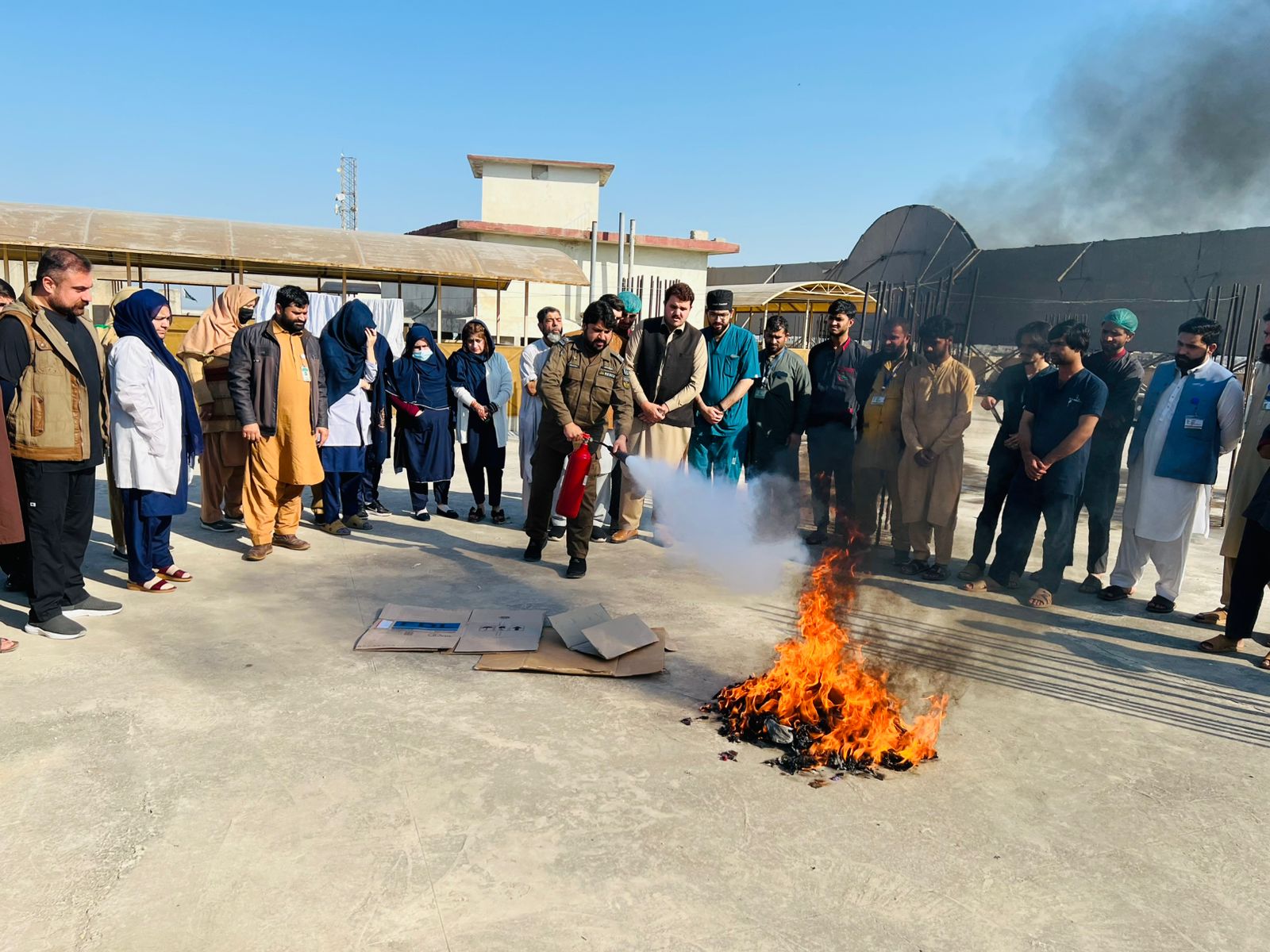 Training Session Conducted for the Staff of Pak Medical Centre and Hospital by KPK Emergency Rescue Services 1122